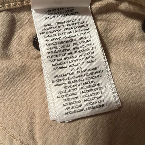 Polo Ralph Lauren-The Thompkins Skinny High Rise Ankle-World Map Pants- Size 29R - Picture 7 of 7